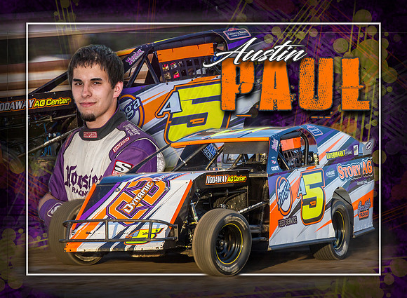 Austin Paul 2016 Hero Card front