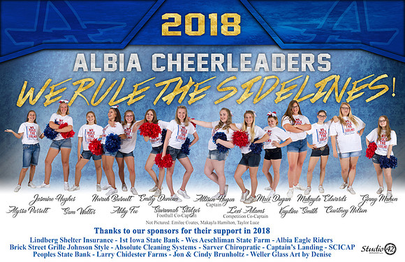 2018 Cheer Poster
